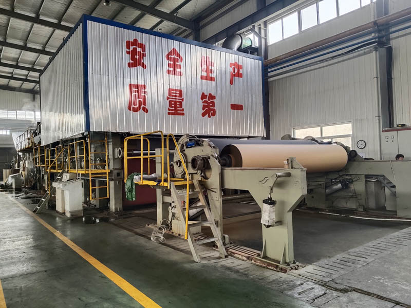 corrugated packing paper machine